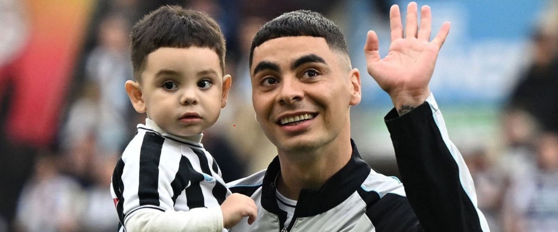 El tierno momento de Miggy Almirón tras la clasificación a la Champions