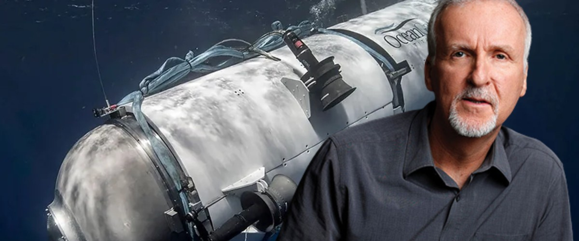 James Cameron comparó al submarino con el Titanic