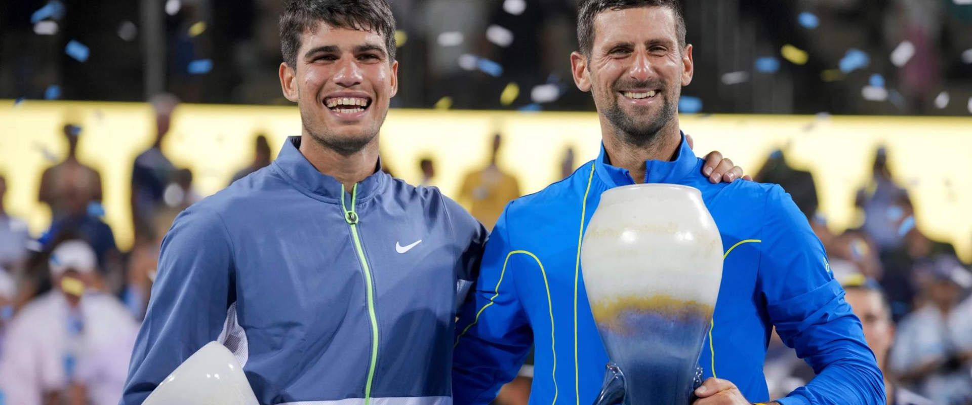 Djokovic recuerda a Nadal tras vencer a Alcaraz