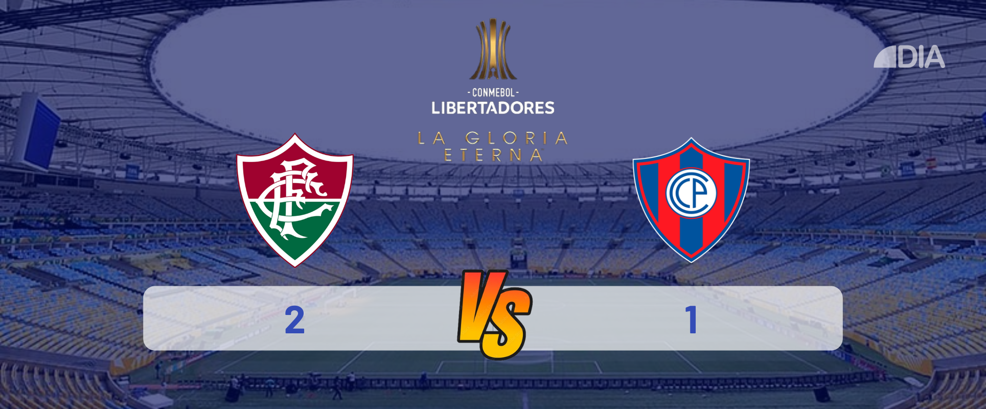 Copa Libertadores: Resultado de Cerro Vs. Fluminense