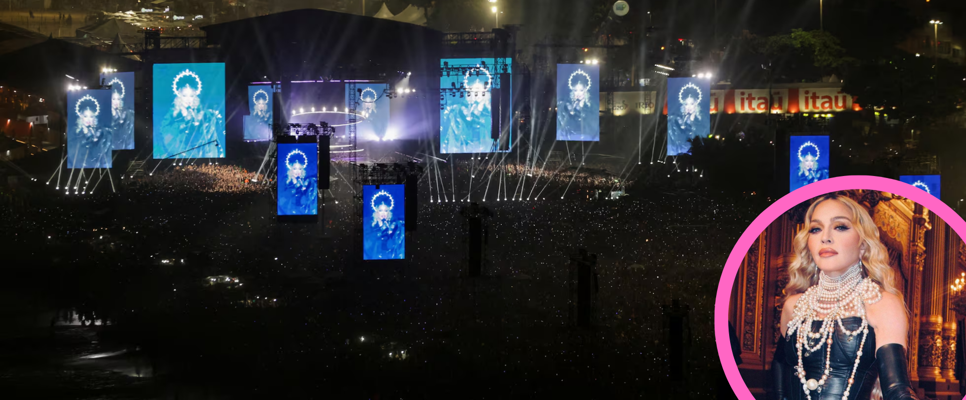 Histórico concierto de Madonna