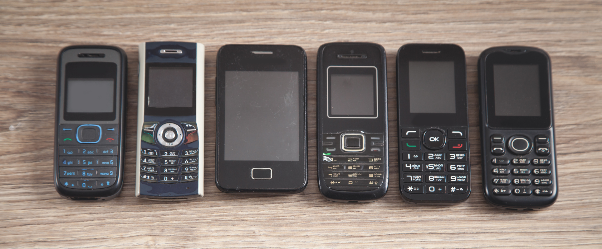 ¿Te acordás de los celulares de antes?