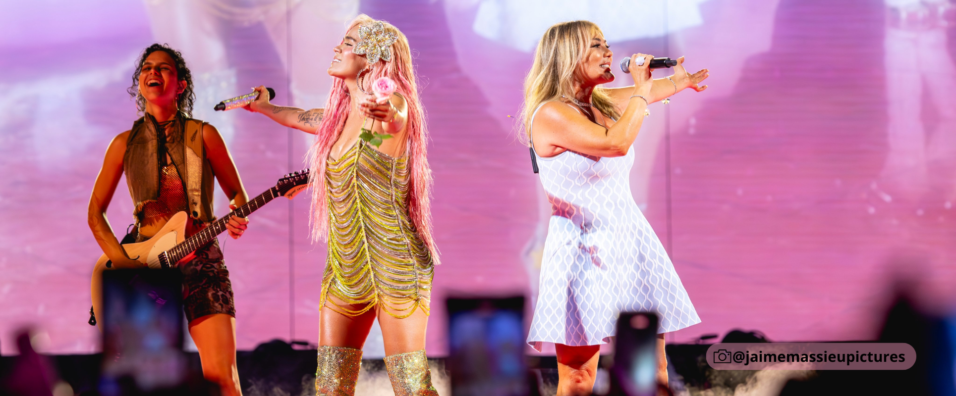 ¡Increíble! Amaia Montero junto a Karol G