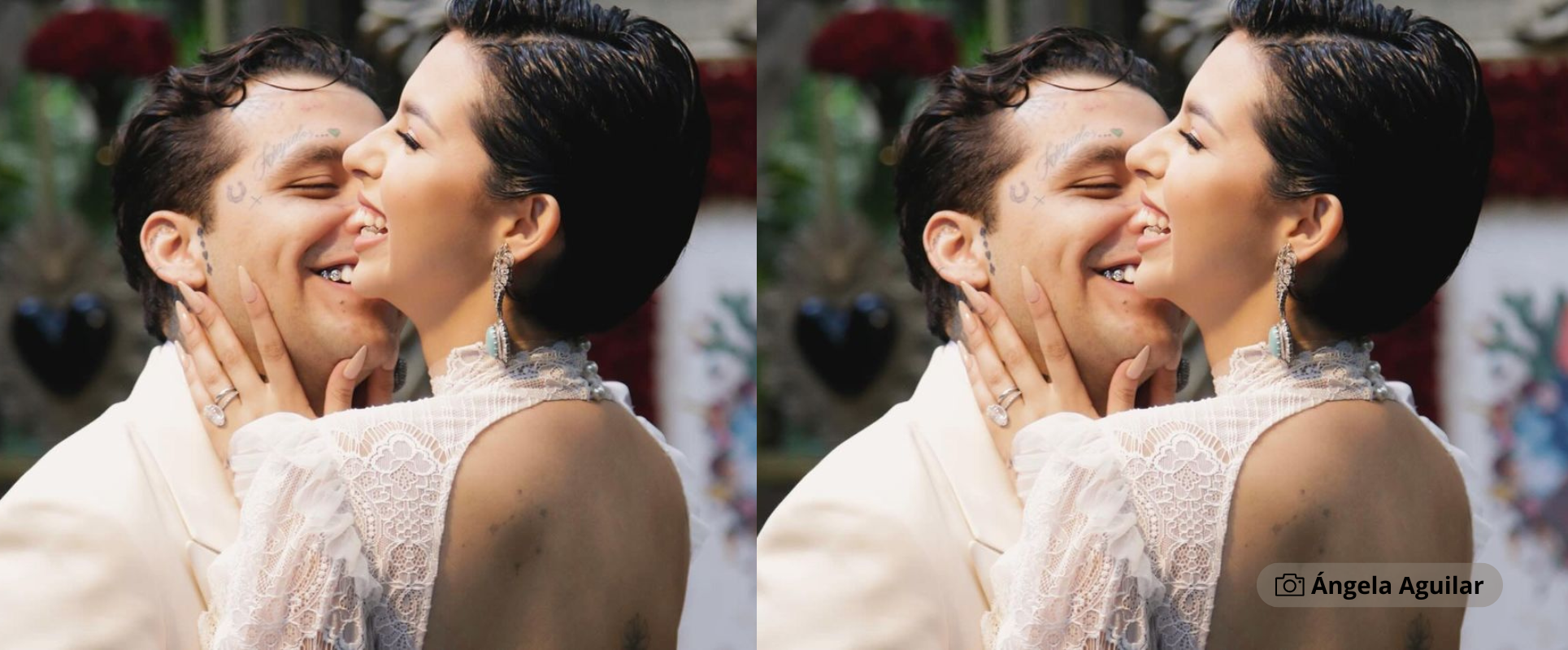 ¿Ángela y Nodal de Luna de Miel?