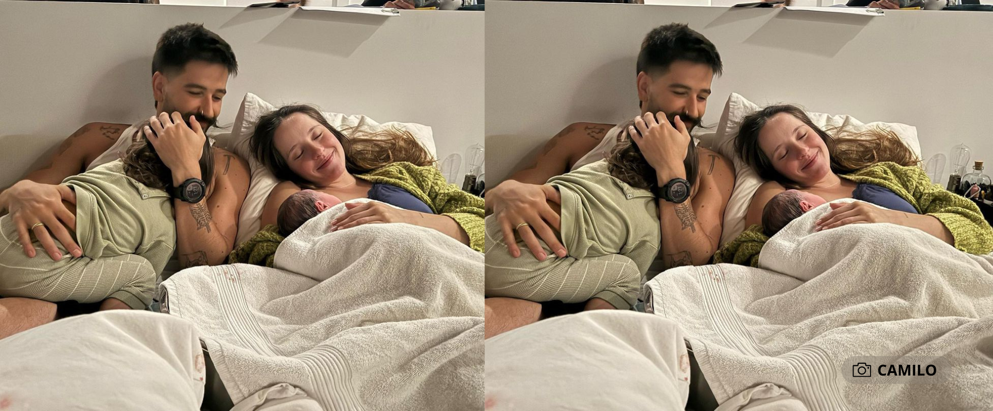 ¡Maena! Nació la bebé de Camilo y Evaluna