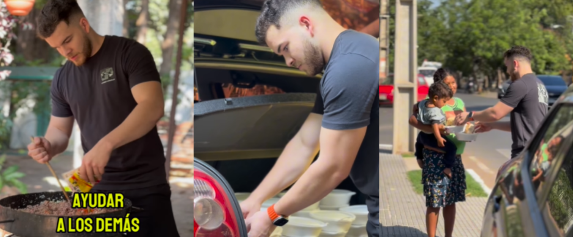 Ángel Amaro lleva sonrisas y emoción para todos