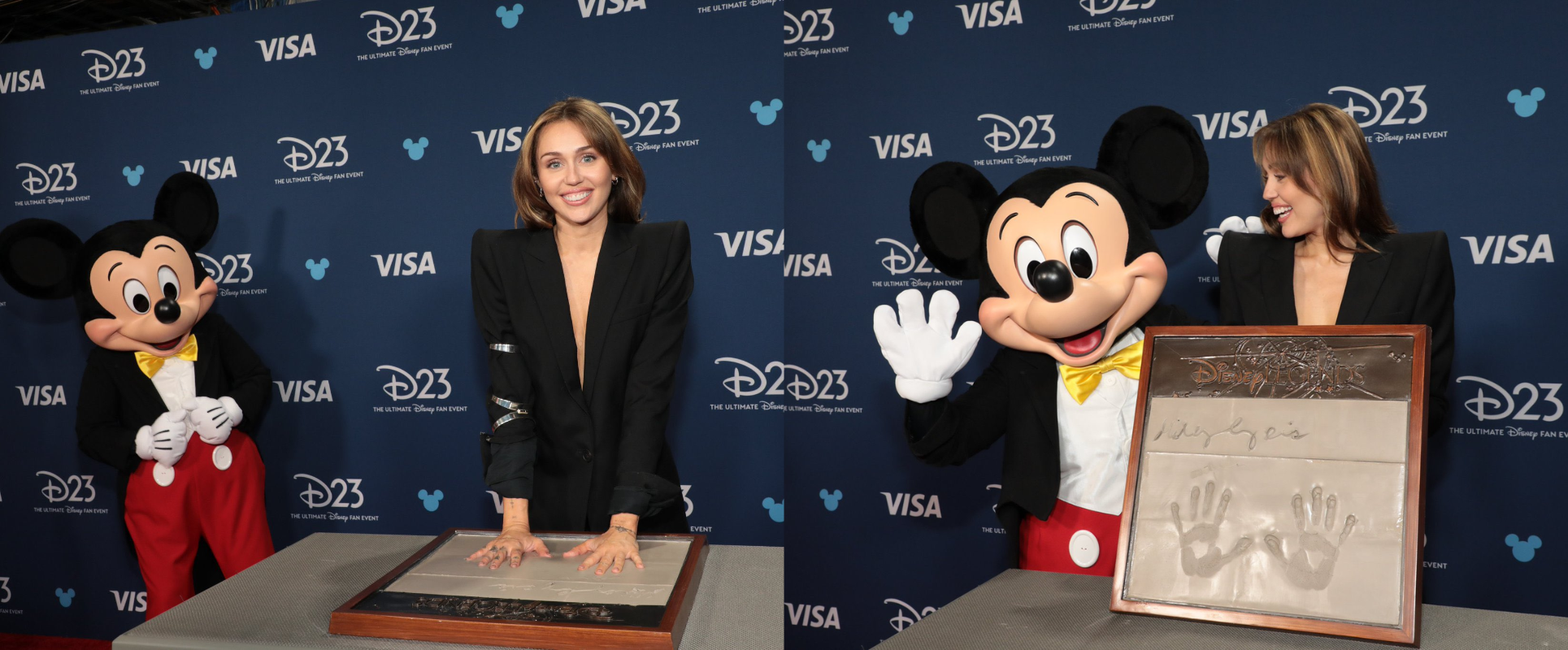 ¡Emoción! Miley es una leyenda de Disney