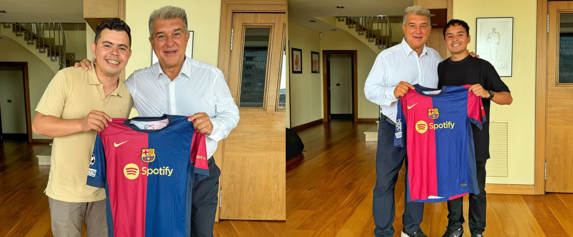 Lata y Diego las nuevas promesas del Barça