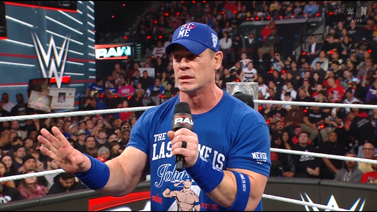 John Cena anuncia su última temporada en la WWE antes del retiro