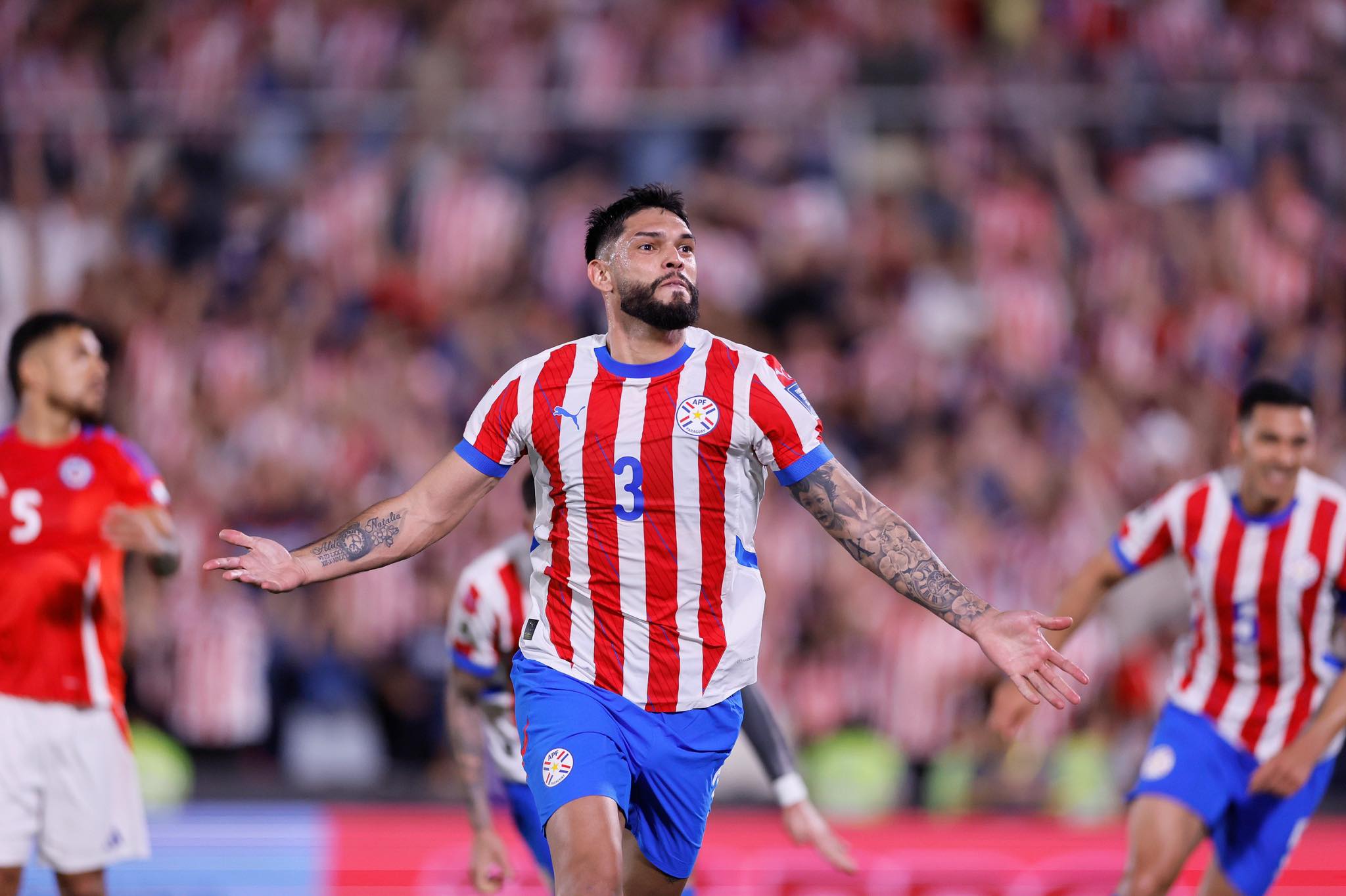 Omar Alderete, el héroe del Defensores