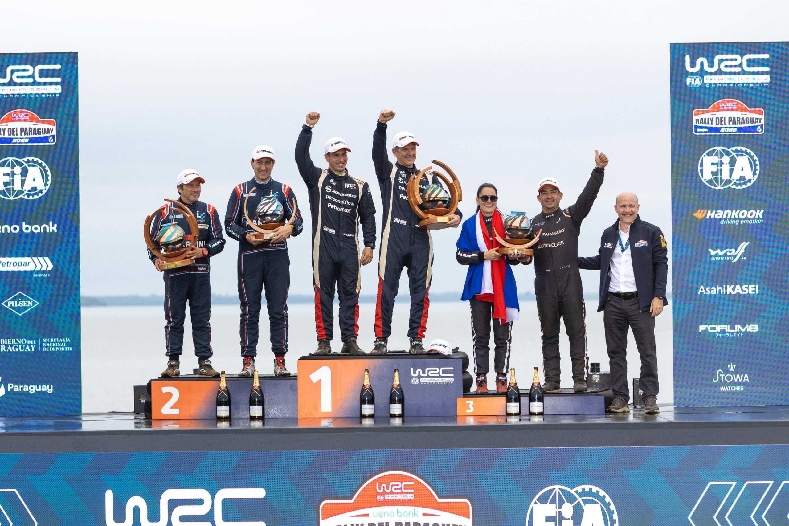 ¡Otro campeón paraguayo! Miki Zaldívar gana la Masters Cup del Rally del Paraguay