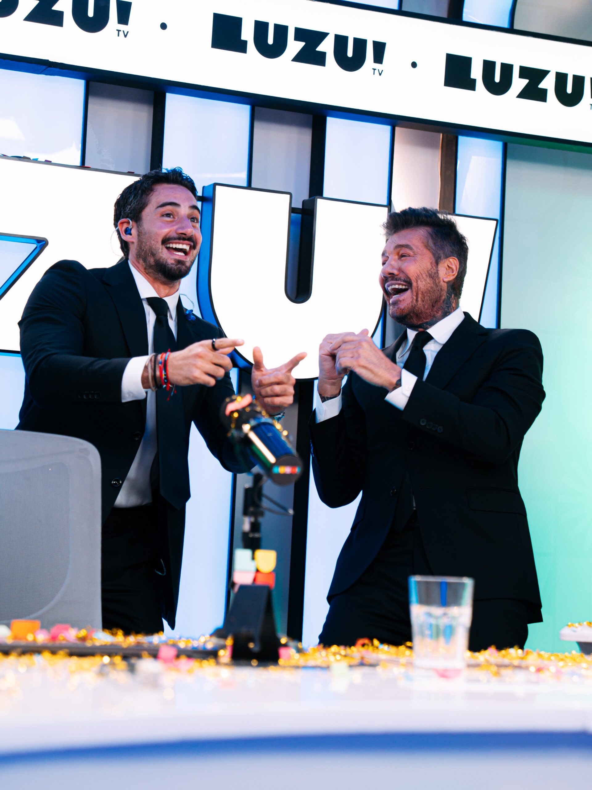 Tinelli y Occhiato revivieron “VideoMatch” en Luzu TV